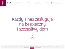 Tablet Screenshot of ggwdevelopment.pl